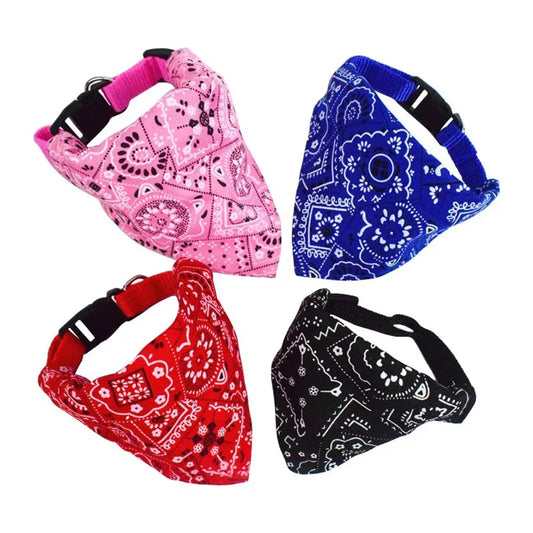 🐶🐱 Foulard et Bandana Ajustable pour Chien, Chat et Petits Animaux