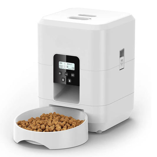Distributeur Automatique de Croquettes 2L – Smart Pet Feeder pour Chats et Chiens
